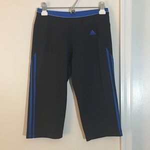 Climalite Adidas Cropped Workout Pants